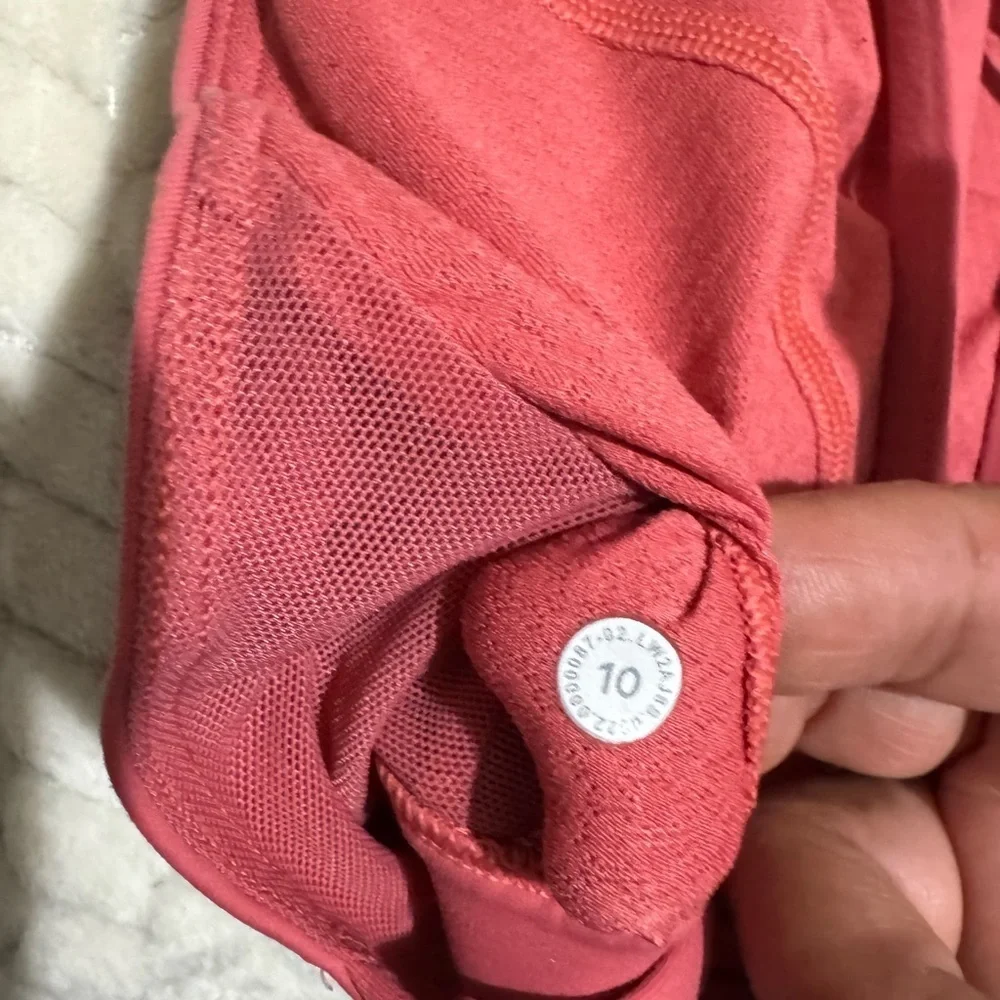 Lululemon Free To Be Serene Bra Long Line Watermelon Red